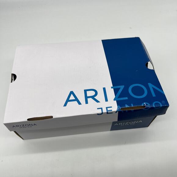 Arizona Jean Co Womens Heather Heeled Sandals Blue Denim Size 7.5M - Picture 15 of 16